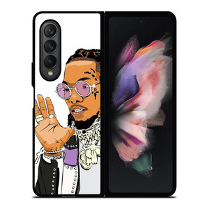 OFFSET RAPPER CARTOON Samsung Galaxy Z Fold 3 Case Cover