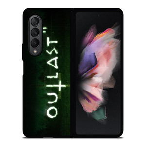 OUTLAST 2 HORROR GAMES LOGO Samsung Galaxy Z Fold 3 Case Cover