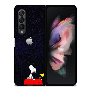 PEANUTS SNOOPY WOODSTOCK APPLE Samsung Galaxy Z Fold 3 Case Cover