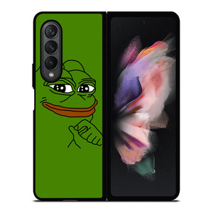 PEPE THE FROG REEEE Samsung Galaxy Z Fold 3 Case Cover