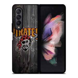 PITTSBURGH PIRATES WOOD LOGO Samsung Galaxy Z Fold 3 Case Cover