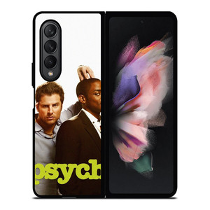 PSYCH SHAWN SPENCER AND GUS Samsung Galaxy Z Fold 3 Case Cover