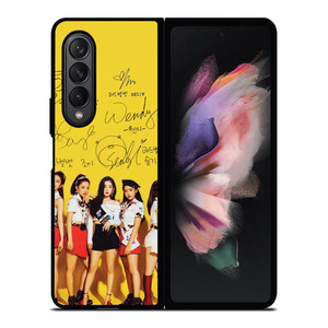 RED VELVET ALL MEMBER SIGNATURE Samsung Galaxy Z Fold 3 Case Cover