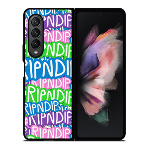 RIPNDIP LOGO COLLAGE Samsung Galaxy Z Fold 3 Case Cover