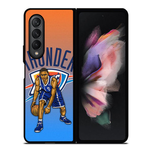 RUSSELL WESTBROOK OKC OKLAHOMA CITY THUNDER 2 Samsung Galaxy Z Fold 3 Case Cover