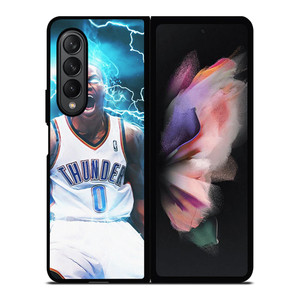 RUSSELL WESTBROOK OKLAHOMA CITY THUNDER NBA Samsung Galaxy Z Fold 3 Case Cover