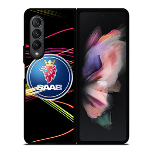SAAB AB AEROSPACE EMBLEM Samsung Galaxy Z Fold 3 Case Cover