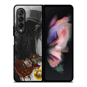 SAUL HUDSON SLASH G N R SMOKED Samsung Galaxy Z Fold 3 Case Cover