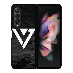 SEVENTEEN BLACK SKY LOGO Samsung Galaxy Z Fold 3 Case Cover