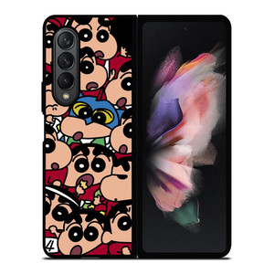 SHINCHAN CARTOON COLLAGE Samsung Galaxy Z Fold 3 Case Cover