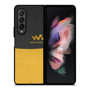 SONY WALKMAN LEATHER Samsung Galaxy Z Fold 3 Case Cover