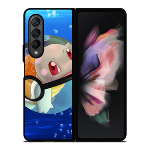 SQUIRTLE POKEMON BALL Samsung Galaxy Z Fold 3 Case Cover