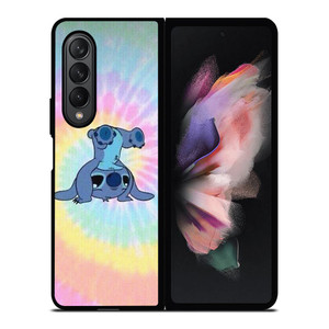 STITCH FLIPPED CUTE TIE DIE Samsung Galaxy Z Fold 3 Case Cover STITCH FLIPPED CUTE TIE DIE Samsung Galaxy Z Fold 3 Case Cover