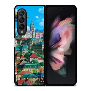 STUDIO GHIBLI VILLAGE Samsung Galaxy Z Fold 3 Case Cover