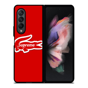 SUPREME LACOSTE COOL Samsung Galaxy Z Fold 3 Case Cover