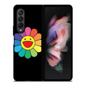 TAKASHI MURAKAMI BLACK Samsung Galaxy Z Fold 3 Case Cover