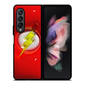 THE FLASH EMBLEM STYLE LOGO Samsung Galaxy Z Fold 3 Case Cover