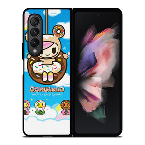 TOKIDOKI DONUTELLA CARTOON Samsung Galaxy Z Fold 3 Case Cover