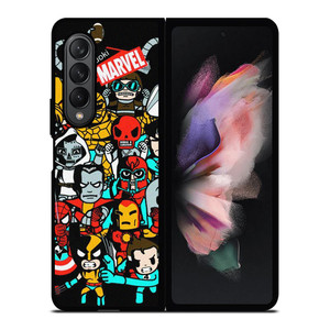 TOKIDOKI MARVEL CARTOON Samsung Galaxy Z Fold 3 Case Cover