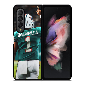 TUA TAGOVAILOA MIAMI DOLPHINS NFL Samsung Galaxy Z Fold 3 Case Cover