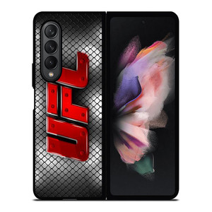 UFC FIGHTING WRESTLING EMBLEM Samsung Galaxy Z Fold 3 Case Cover