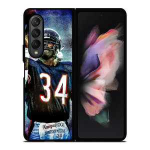 WALTER PAYTON CHICAGO BEARS NFL Samsung Galaxy Z Fold 3 Case Cover