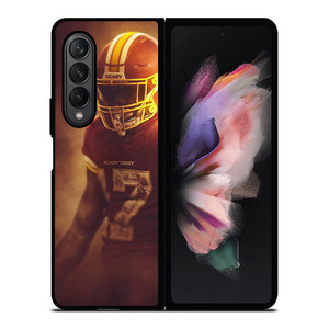 WASHINGTON COMMANDERS TERRY MCLAURIN FOOTBALL Samsung Galaxy Z Fold 3 Case Cover