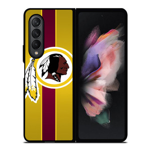 WASHINGTON REDSKINS STRIPE LOGO Samsung Galaxy Z Fold 3 Case Cover