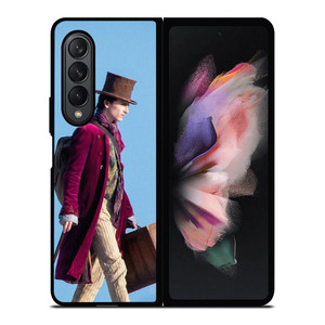 WILLY WONKA TIMOTHEE CHALAMET MOVIES 2 Samsung Galaxy Z Fold 3 Case Cover