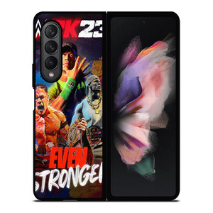 WWE 2K23 WRESTLING JOHN CENA EVEN STRONGER Samsung Galaxy Z Fold 3 Case Cover