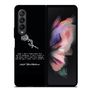 XXXTENTACION QUOTES LOGO Samsung Galaxy Z Fold 3 Case Cover