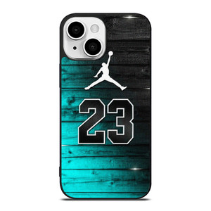 AIR JORDAN WOOD BLUE LOGO iPhone 13 Mini Case Cover AIR JORDAN WOOD BLUE LOGO iPhone 13 Mini Case Cover