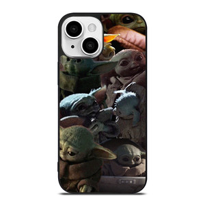 BABY YODA STAR WARS COLLAGE iPhone 13 Mini Case Cover BABY YODA STAR WARS COLLAGE iPhone 13 Mini Case Cover