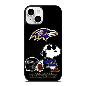 BALTIMORE RAVENS SNOOPY iPhone 13 Mini Case Cover