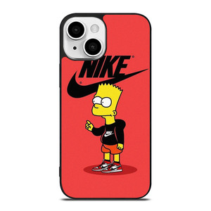 BART SIMPSONS NIKE RED iPhone 13 Mini Case Cover