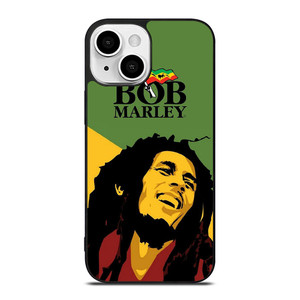 BOB MARLEY FLAT ILUSTRATION iPhone 13 Mini Case Cover BOB MARLEY FLAT ILUSTRATION iPhone 13 Mini Case Cover
