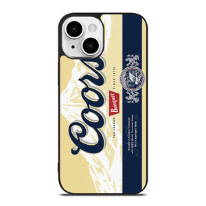 COORS BANQUET BEER LABEL iPhone 13 Mini Case Cover