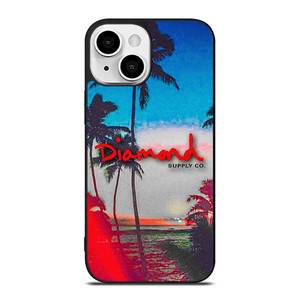 DIAMOND SUPPLY CO SUNSET BEACH iPhone 13 Mini Case Cover