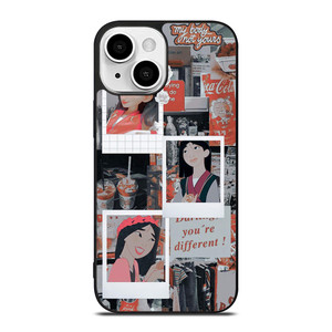 DISNEY PRINCESS MULAN AESTHETIC COLLAGE iPhone 13 Mini Case Cover DISNEY PRINCESS MULAN AESTHETIC COLLAGE iPhone 13 Mini Case Cover