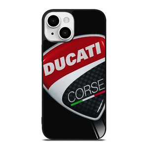 DUCATI CORSE LOGO EMBLEM iPhone 13 Mini Case Cover DUCATI CORSE LOGO EMBLEM iPhone 13 Mini Case Cover