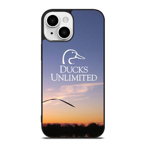 DUCKS UNLIMITED SUNSET LOGO iPhone 13 Mini Case Cover DUCKS UNLIMITED SUNSET LOGO iPhone 13 Mini Case Cover