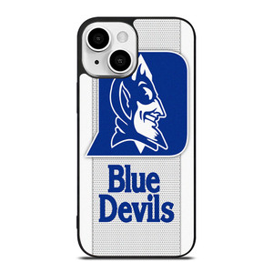 DUKE BLUE DEVILS WHITE EMBLEM iPhone 13 Mini Case Cover DUKE BLUE DEVILS WHITE EMBLEM iPhone 13 Mini Case Cover