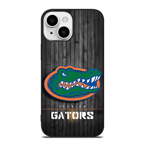 FLORIDA GATORS TEAM WOOD LOGO iPhone 13 Mini Case Cover FLORIDA GATORS TEAM WOOD LOGO iPhone 13 Mini Case Cover