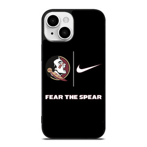 FLORIDA STATE FEAR THE SPEAR NIKE LOGO iPhone 13 Mini Case Cover FLORIDA STATE FEAR THE SPEAR NIKE LOGO iPhone 13 Mini Case Cover