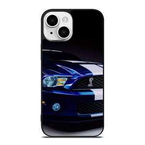 FORD MUSTANG SHELBY BLUE GRILL iPhone 13 Mini Case Cover