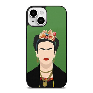 FRIDA KAHLO FLAT ILLUSTRATION iPhone 13 Mini Case Cover FRIDA KAHLO FLAT ILLUSTRATION iPhone 13 Mini Case Cover