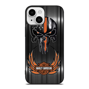 HARLEY DAVIDSON THE PUNISHER METAL iPhone 13 Mini Case Cover