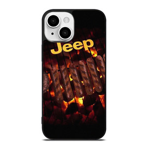JEEP BURNING LOGO iPhone 13 Mini Case Cover