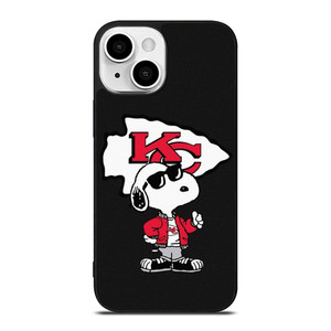 KANSAS CITY CHIEFS NFL FOOTBALL SNOOPY iPhone 13 Mini Case Cover