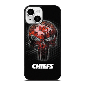 KANSAS CITY CHIEFS THE PUNISHER LOGO iPhone 13 Mini Case Cover